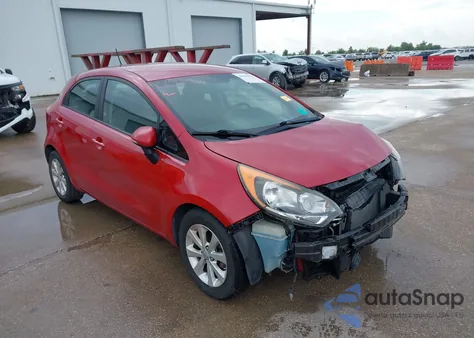 2014 Kia Rio Ex z USA, uszkodzony, nr VIN KNADN5A37E6410353